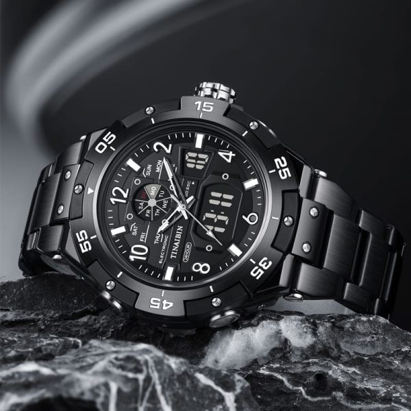 TVOVT Men's Waterproof Original Sport Watch With Bracelet - Image 6