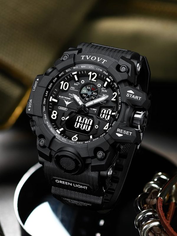 TVOVT Men's Waterproof Original Sport Watch With Bracelet - Image 5