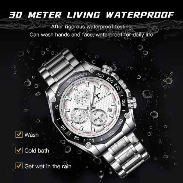 Trsoye 6617 Quartz Watch for Men - Image 3