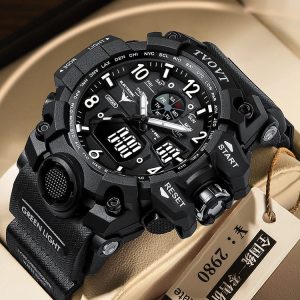 TVOVT Men’s Waterproof Original Sport Watch With Bracelet
