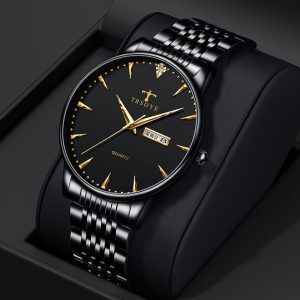 Trsoye 881 100% Original Luxury Watch for Men – Black
