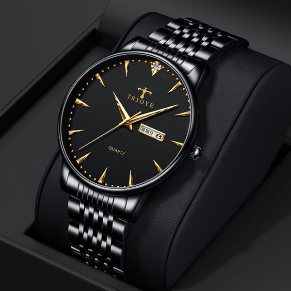 Trsoye 881 100% Original Luxury Watch for Men – Black