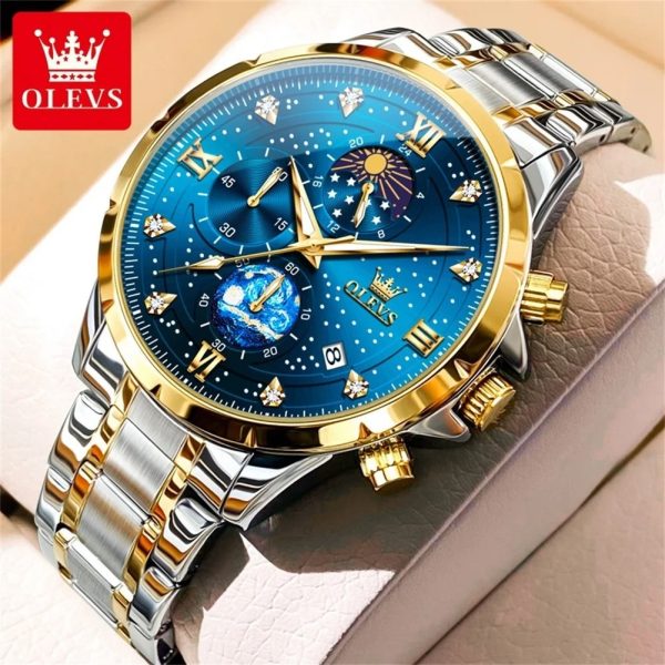 OLEVS 9807 100% Original Men's Quartz Watch